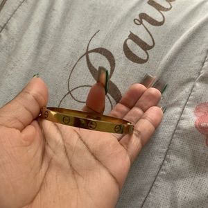 Gold cartier bracelet